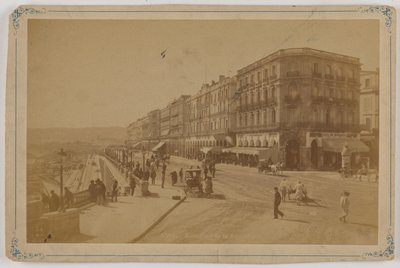 Algiers - Boulevard de la Republique door Etienne Neurdein