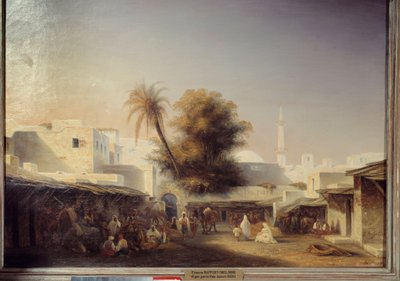 Algiers, poort Bab Azoun door Etienne Raffort