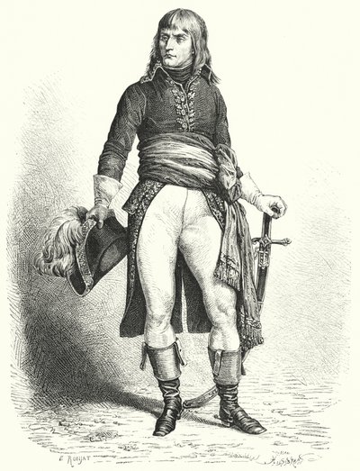 Napoleon Bonaparte door Etienne after Ronjat