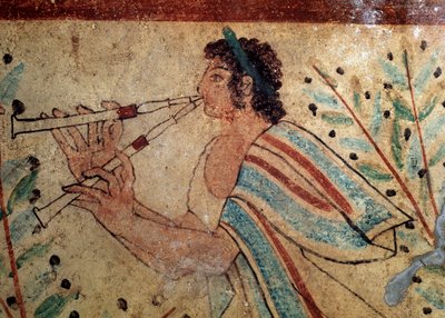 Fluitist (detail) door Etruscan