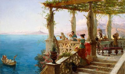 Het Vertrek van de Heer des Huizes door Ettore Forti