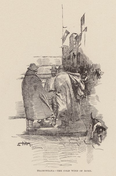 Tramontana, De koude wind van Rome door Ettore Tito