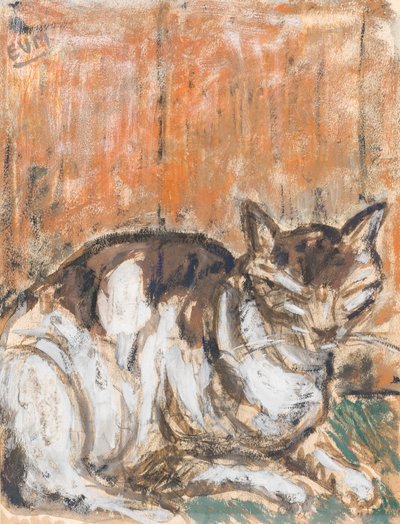 Katze door Eugeen van Mieghem
