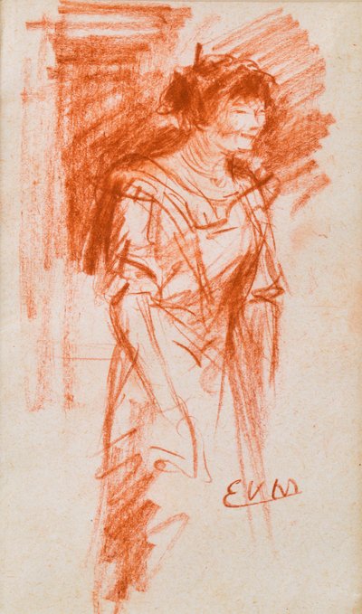 Elegante Dame door Eugeen van Mieghem