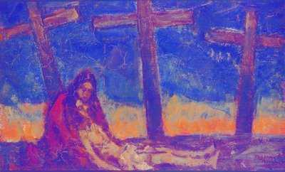 Pietà door Eugeen van Mieghem