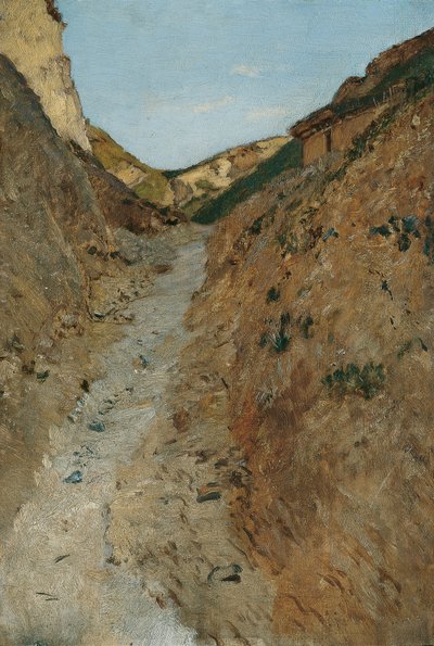 Het pad in de steengroeve door Eugen Jettel