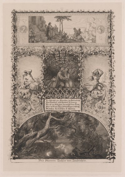 De Domineesdochter van Taubenhain door Eugen Napoleon Neureuther
