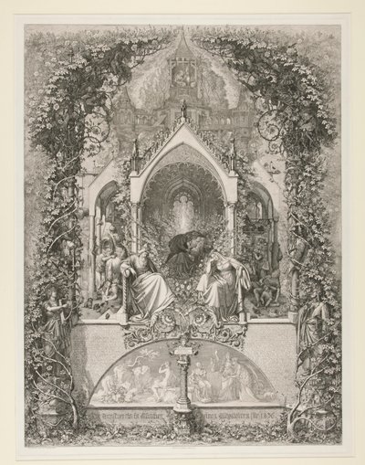 Doornroosje. Sprookje van Grimm door Eugen Napoleon Neureuther