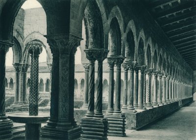 Kloosters van het Benedictijnse Klooster, Monreale, Sicilië, Italië, 1927 door Eugen Poppel