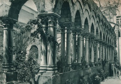 Ruïnes van een kleine kapel, Palermo, Sicilië, Italië, 1927 door Eugen Poppel