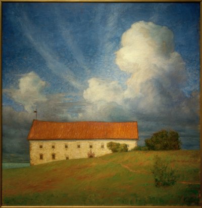 Het oude kasteel door Eugen Prinz von Schweden