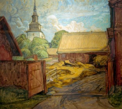 Schuur, Örberga door Eugen Prinz von Schweden