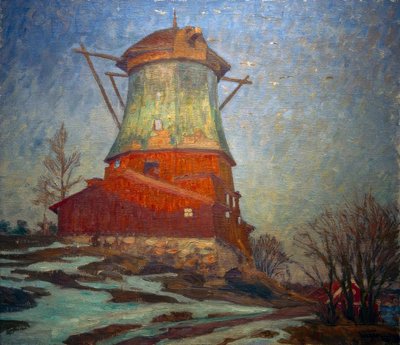 Oljekvarnen, Waldemarsudde door Eugen Prinz von Schweden