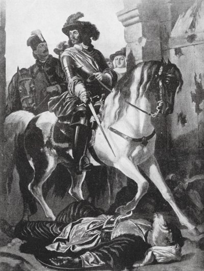 Ofen (Buda) genomen van de Turken door Eugen von (after) Blaas