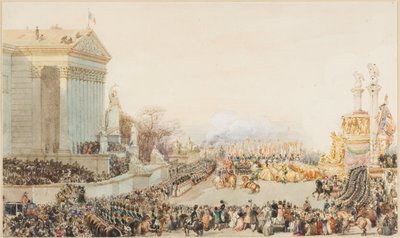 De Overbrenging van de As van Napoleon: 15 December door Eugene Louis Lami