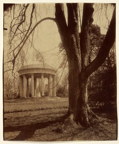 Petit Trianon (De Tempel van de Liefde, Petit Trianon) door Eugène Atget