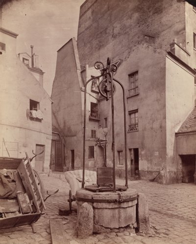 Rue Saint-Jacques door Eugène Atget