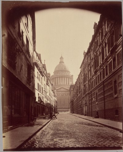 Valette-straat door Eugène Atget