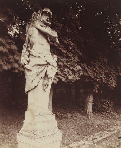 Saint-Cloud,1922 (foto) door Eugène Atget