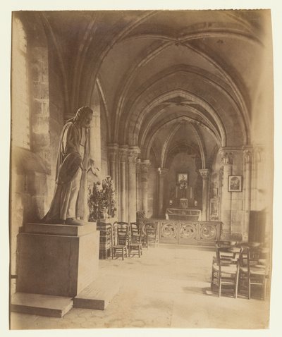 Saint-Julien-le-Pauvre door Eugène Atget