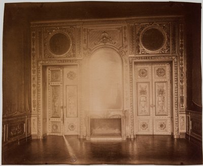 Salon, interieur van het hôtel de Lauzun door Eugène Atget