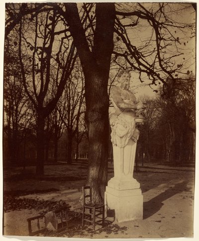Versailles, hoek van het park door Eugène Atget