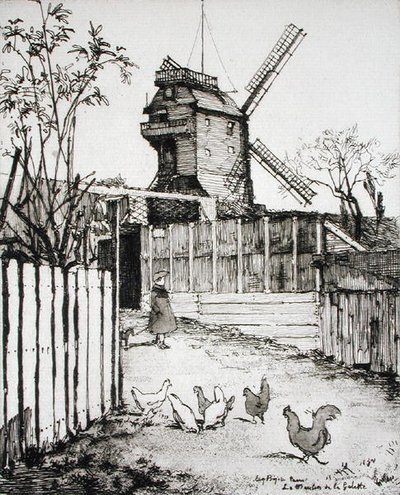Moulin de la Galette, uit 