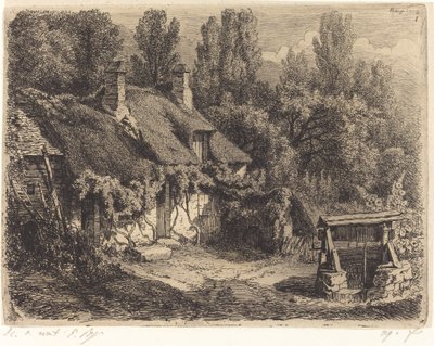 La chaumière au puits door Eugene Bléry