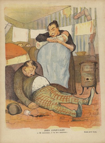 Illustratie voor Le Rire door Eugene Cadel