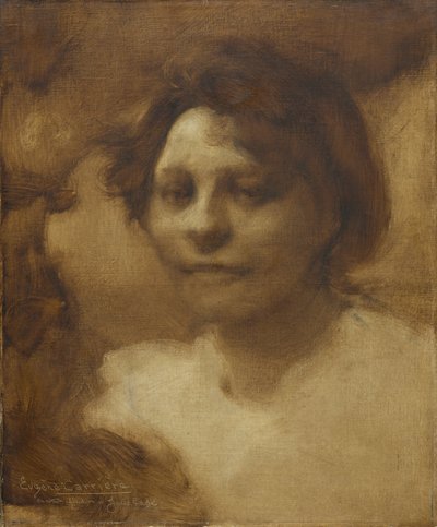 Madame Case, na september 1900, waarschijnlijk zomer 1901 door Eugène Carrière