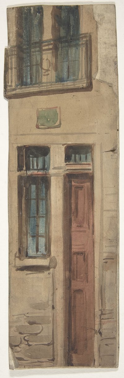 Ontwerp voor een Toneelset in de Opéra, Parijs door Eugene Ciceri