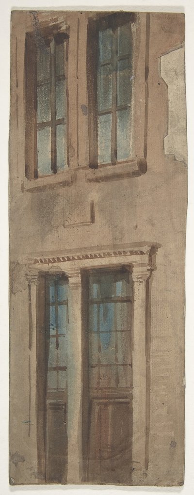 Ontwerp voor een Toneelset in de Opéra, Parijs door Eugene Ciceri
