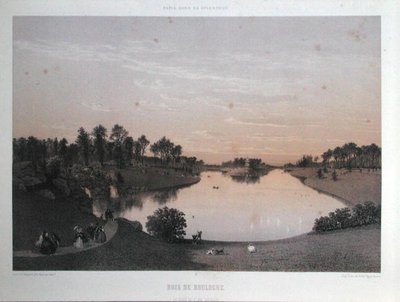 Het Bois de Boulogne uit 