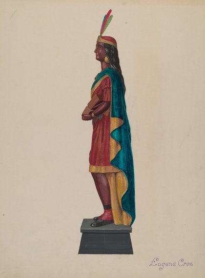 Sigarenwinkel Indiaan door Eugene Croe