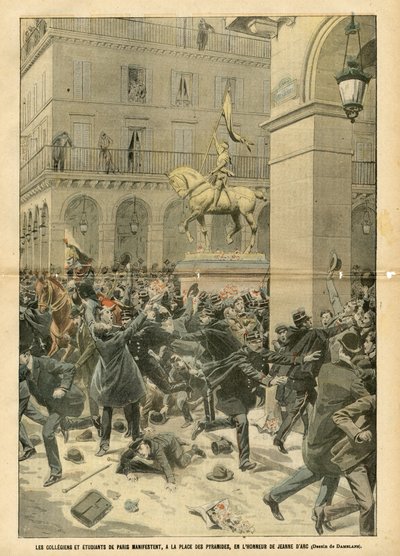 Illustratie van Eugene Damblans (1865-1945) in Le Pelerin door Eugene Damblans