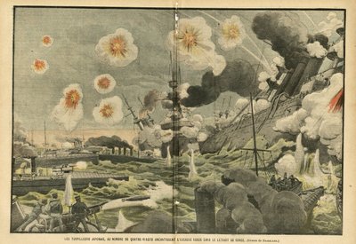 Illustratie van Eugene Damblans (1865-1945) in Le Pelerin door Eugene Damblans