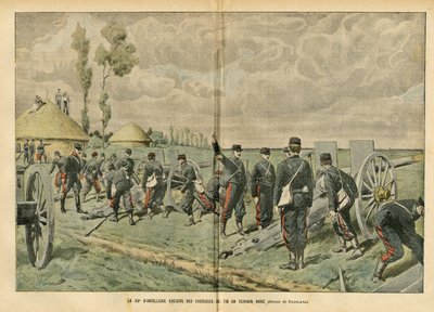 Illustratie van Eugene Damblans (1865-1945) in Le Pelerin door Eugene Damblans
