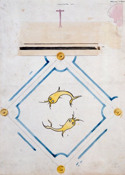 Motieven voor een badkamertegel, Chateau d