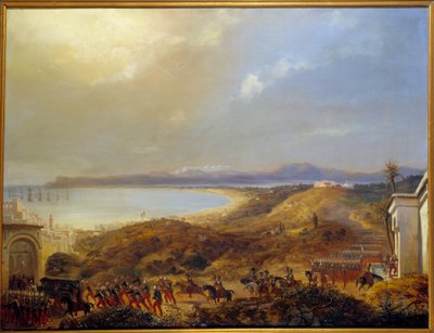 Het Franse leger betrad Algiers op 5 juli door Eugene Flandrin