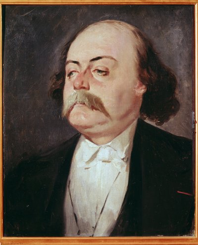 Portret van Gustave Flaubert door Eugene Giraud