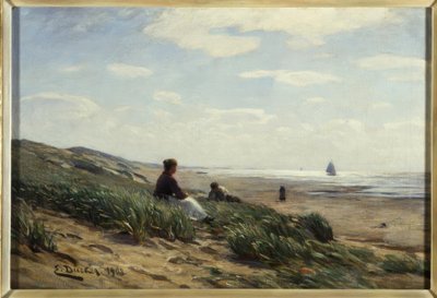 Op de duin door Eugene Gustav Dücker
