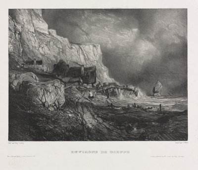 Zes mariniers, 1833 door Eugene Isabey