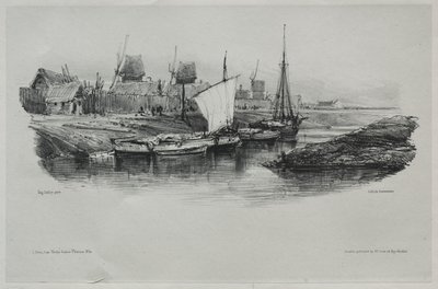 Souvenirs: Kanaaloever door Eugene Isabey