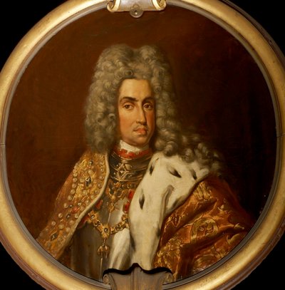 Portret van Karel VI 1685-1740, Heilige Roomse Keizer door Eugene Joors
