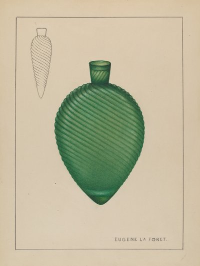 Fles door Eugene La Foret