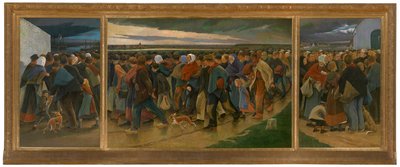 Emigranten door Eugene Laermans