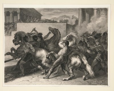 Ingang van de Arena door Eugene Leroux