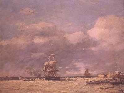 Onbekend Beeld door Eugene Louis Boudin