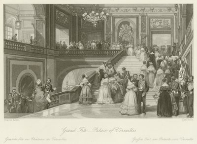 Groot feest in het Paleis van Versailles door Eugene Louis Lami