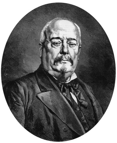 Francois-Achille Bazaine, gravure naar foto door Maunoury door Eugene Manoury